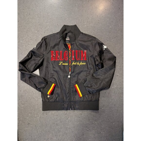 2008-09 Belgium Kappa Track Jacket Size Large